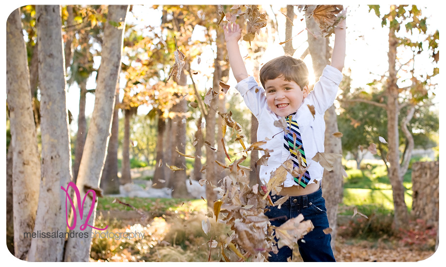 family photographer, playing in the leaves