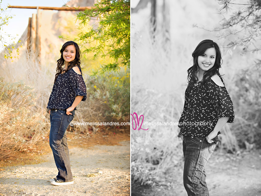 casual senior portraits in jeans