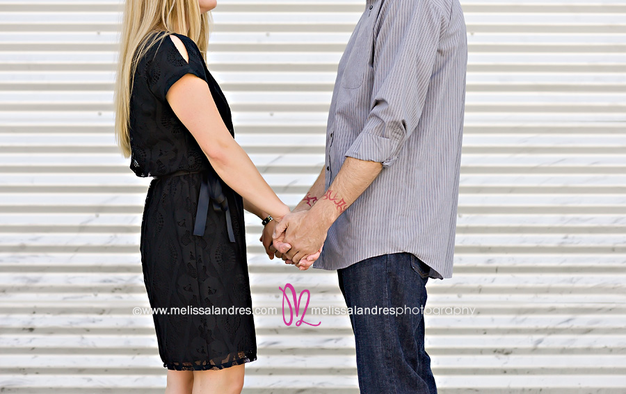 Engaged! Matt & Nicole in La quinta, CA by Melissa Landres