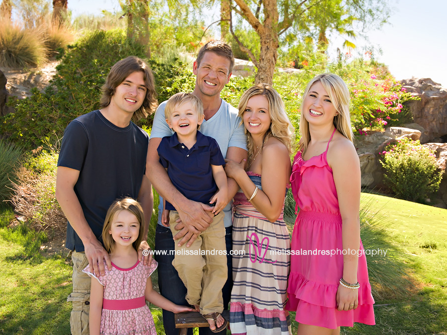 family photos by Melissa Landres photography in La Quinta CA
