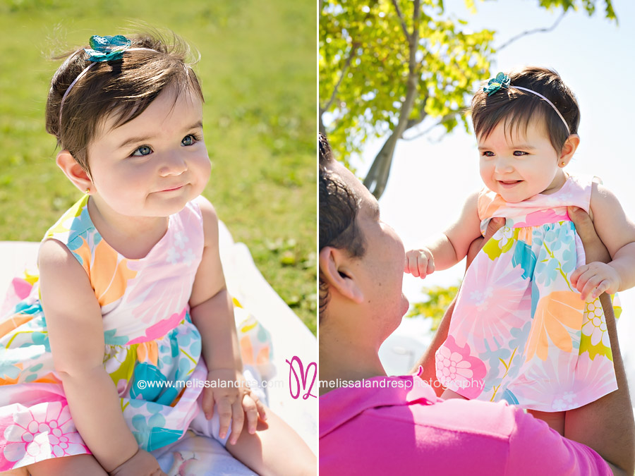 baby girl, photos at the park with daddy