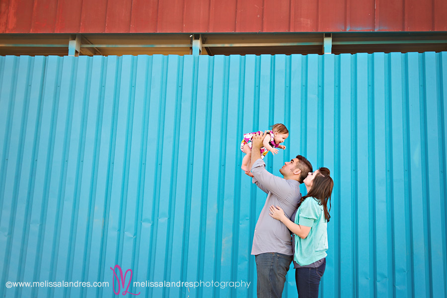 happy family photos by Palm Desert newborn baby photographer Melissa Landres