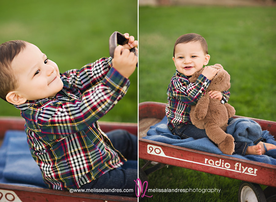 red radio flyer wagon for baby photos