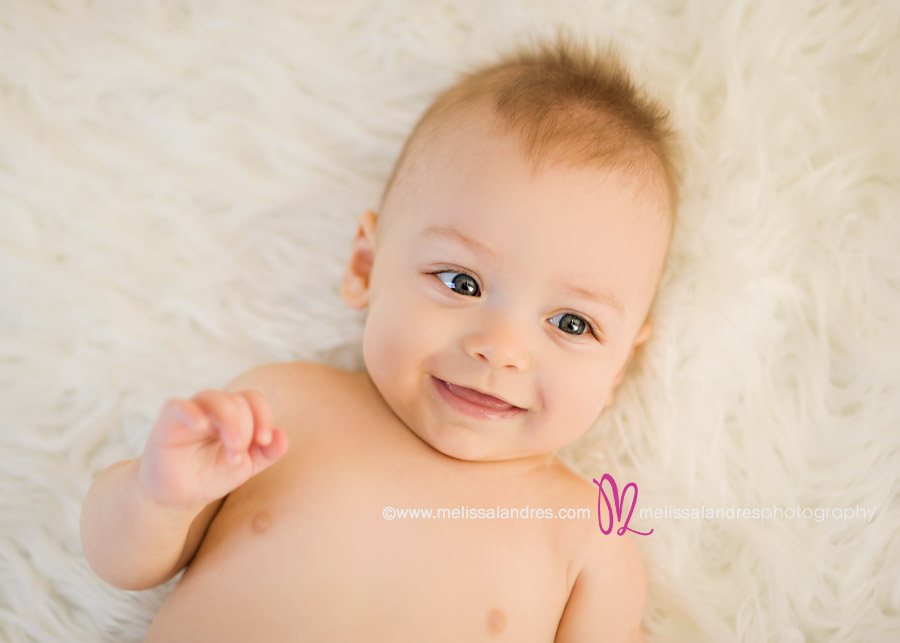 6 month old smiling baby photos