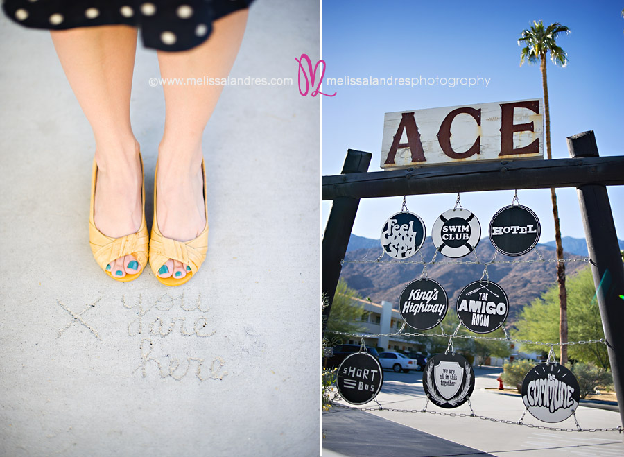 photographs taken at the ACE hotel in Palm Springs, CA by photographer Melissa Landres