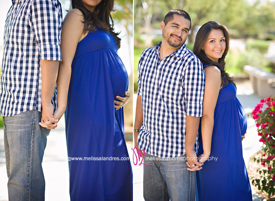 beautiful maternity photographs outdoors, husband and wife expecting their first child