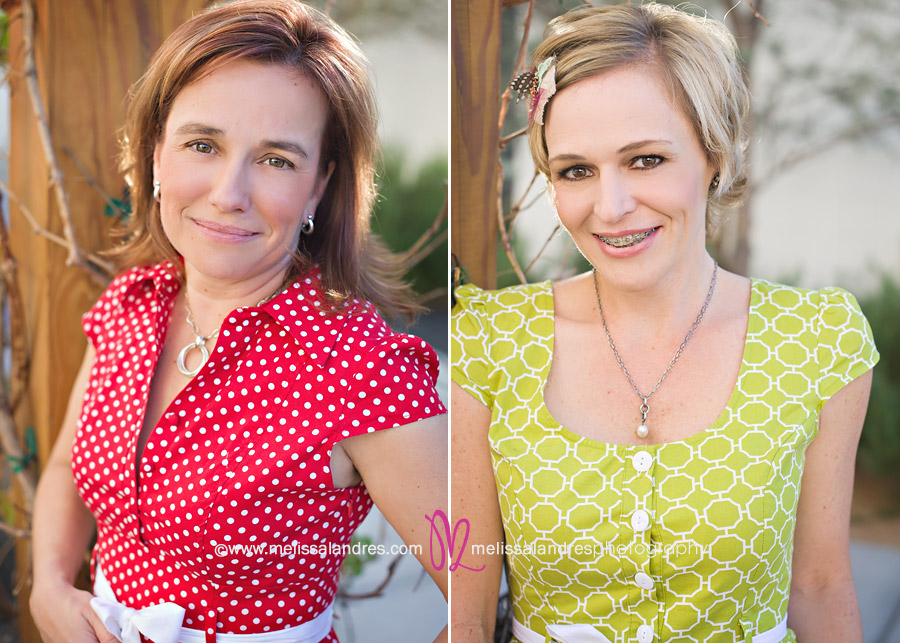 Portraits in ModCloth vintage inpired dresses