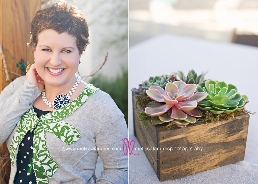 Modern portraits and beautiful desert succulents in Palm Springs, CA