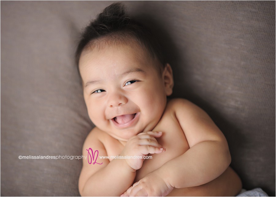 happy baby photos by Palm Desert photographer Melissa Landres