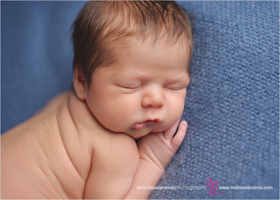 close up of baby face, lips, and little nose