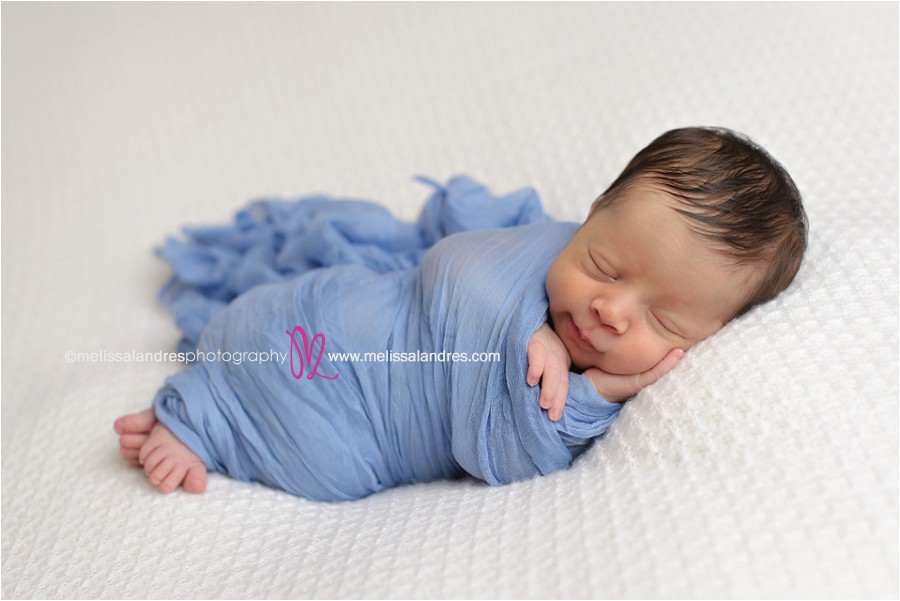 newborn baby boy photos by Melissa Landres Photography