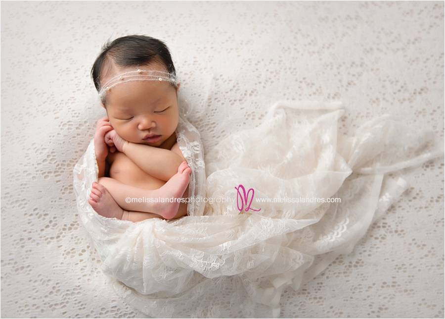 Cute baby pictures { white lace }