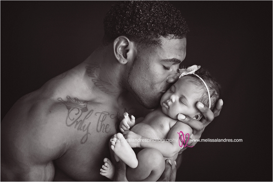 baby and daddy, The best newborn baby photography palm springs photographer Melissa Landres