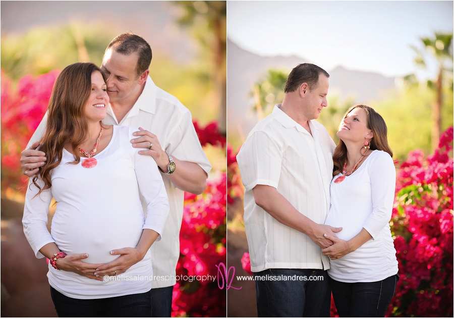 pregnancy photos La Quinta CA loving couple, sweet simple photo session celebrating the arrival of a new baby
