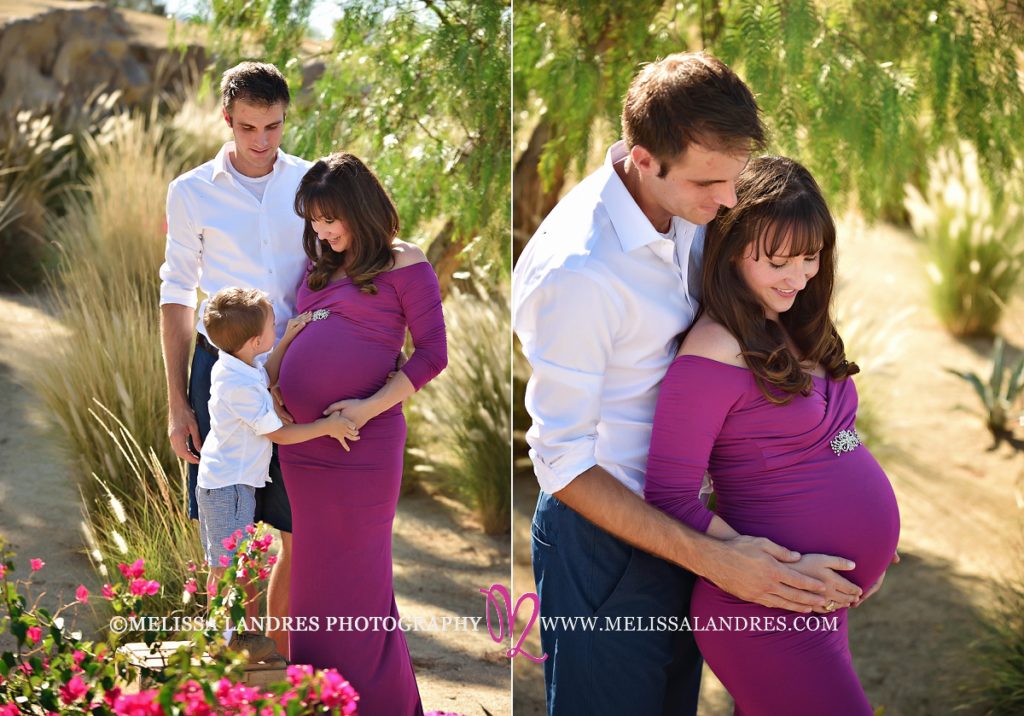 Maternity photos La Quinta baby photographer Melissa Landres
